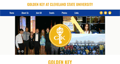 Desktop Screenshot of csuohio.goldenkey.org