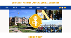 Desktop Screenshot of nccu.goldenkey.org