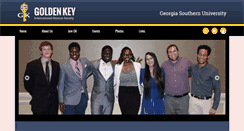 Desktop Screenshot of georgiasouthern.goldenkey.org